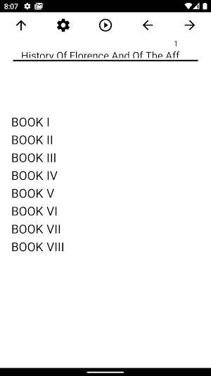 Book, History Of Florence And  Screenshot 0