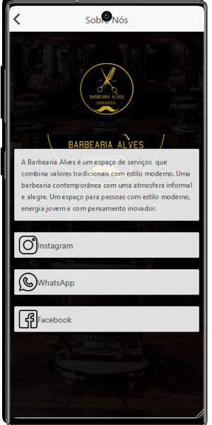 Barbearia Alves Screenshot 1