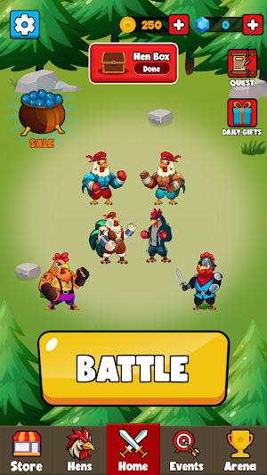 Clash of Chickens Screenshot 0