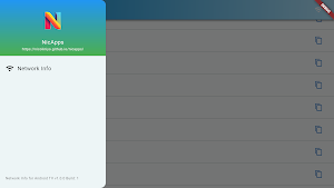 Network Info for Android TV Screenshot 2