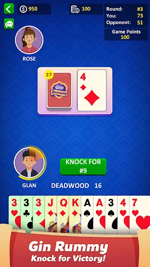 Gin Rummy Screenshot 0