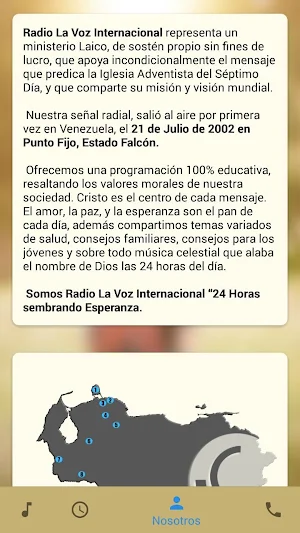 Radio La Voz Internacional Screenshot 3