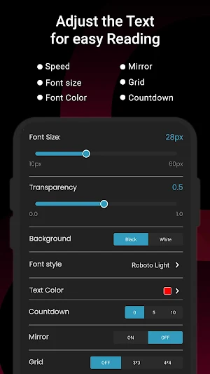 Teleprompter - Video Captions Screenshot 3