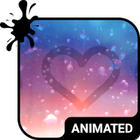 Rain Love Animated Keyboard + 
