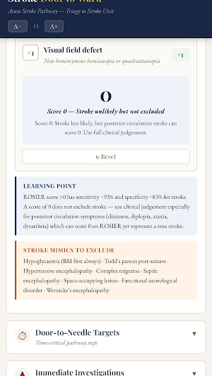 Stroke Door to Ward Screenshot 2