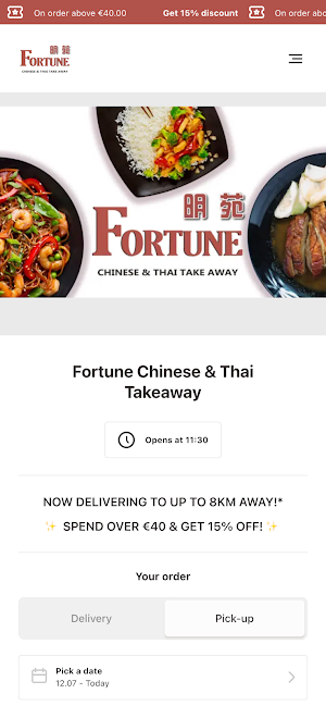 Fortune Chinese & Thai Screenshot 1