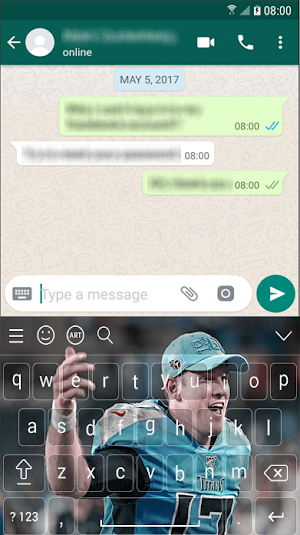 Ryan Tannehill Titans Keyboard NFL 2020 4r Lovers Screenshot 1