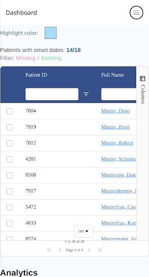 ALS Center App Screenshot 1