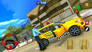 City Taxi Driving Evolution 3D Screenshot 2