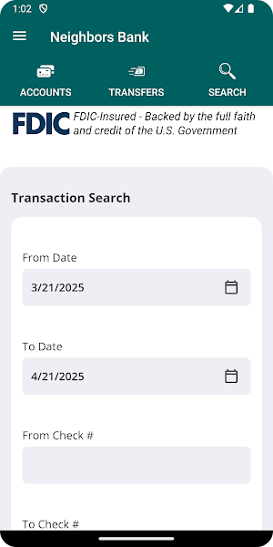 Neighbors Bank Mobile Banking Screenshot 3