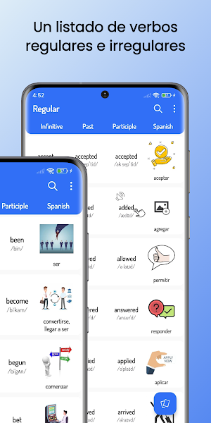 My Verb List Screenshot 1