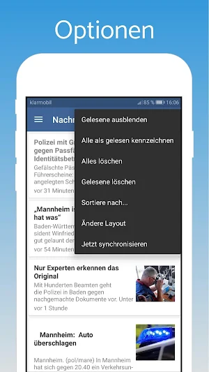 Mannheim Nachrichten Screenshot 2