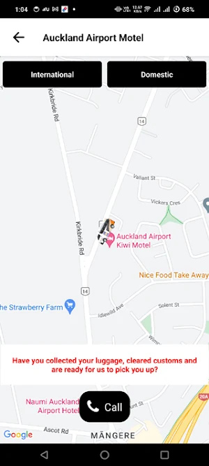 Auckland Airport Motel Shuttle Screenshot 3