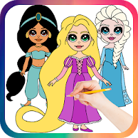 Drawing Cute Chibi Princess, Step by Step Drawing