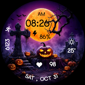 Pumpkin 3D Haunted Moon Screenshot 1