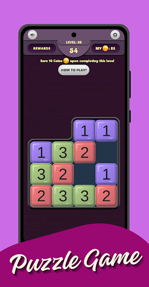 NumRow : Play game & Earn cash Screenshot 1