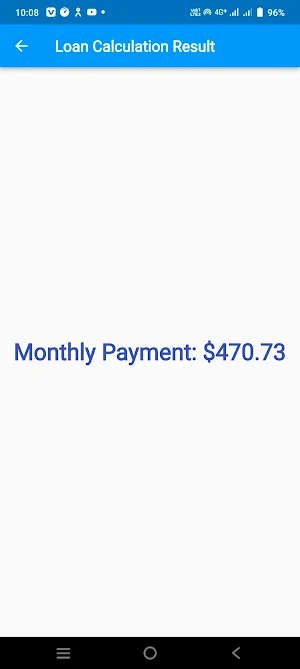 Home Loan Interest Calculator Screenshot 3