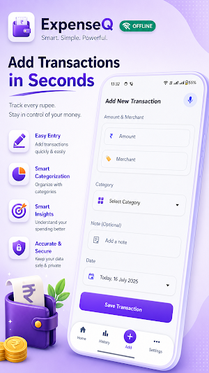 ExpenseQ:Budget ExpenseTracker Screenshot 2