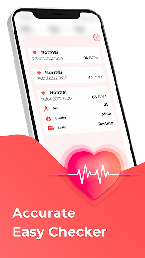 Heart Rate Monitor & Tracker Screenshot 2