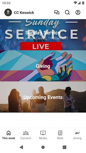 Calvary Chapel Keswick Screenshot 0