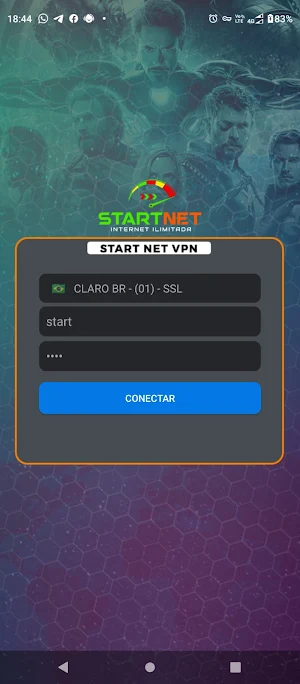 Start Net Screenshot 1