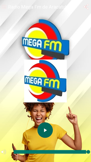 Rádio Mega Fm de Araçatuba Screenshot 1