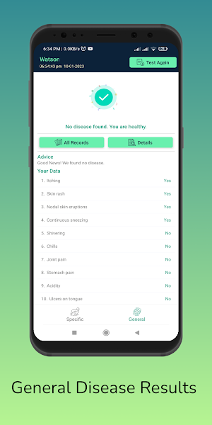Human Disease Checker with AI Screenshot 3