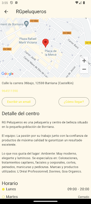 RG PELUQUEROS Screenshot 2