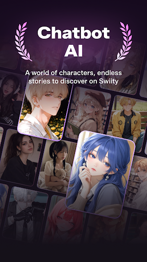 Swiity: AI Character Chat Screenshot 0