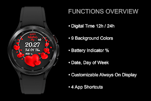 EY26 Valentine's WatchFace Screenshot 2
