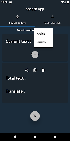 Speech App Screenshot 2