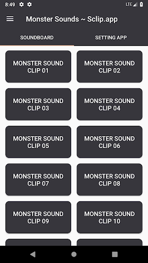 Monster Sound Collections ~ Sclip.app Screenshot 0