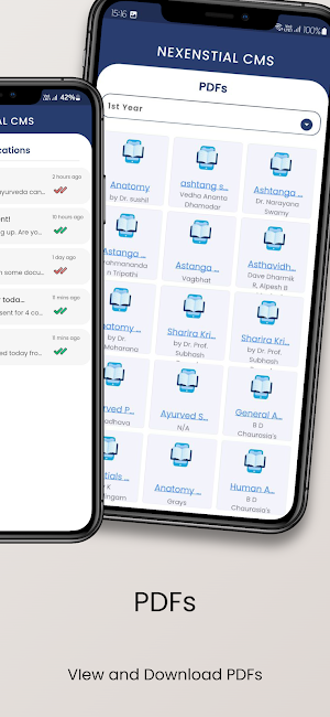 AMVAMC Student CMS Screenshot 3