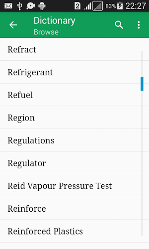 Aviation Dictionary Offline Screenshot 0