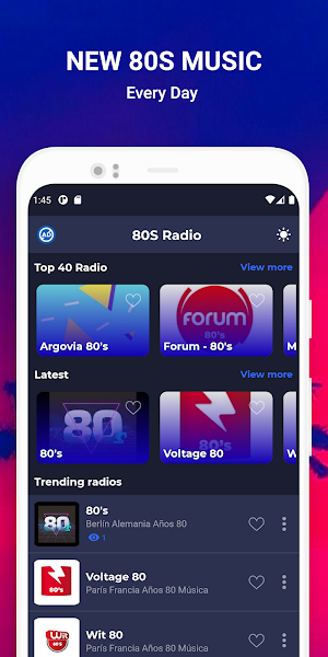 80s Music - Retro Disco Oldies Country music Screenshot 2