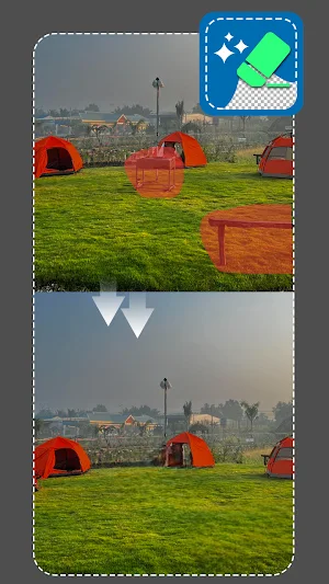 Retouch Remove object on photo Screenshot 2