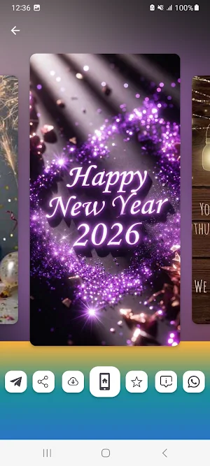 2026 Happy New Year Wallpapers Screenshot 0