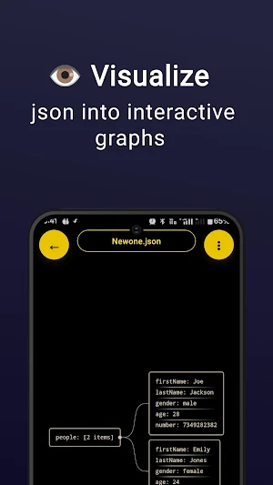 JSON Viewer - Graph Visualizer Screenshot 0
