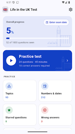 Citizenship Test Prep 2026 Screenshot 0
