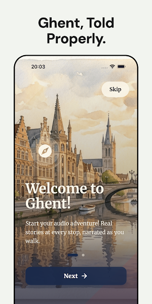 Ghent Audio Guide Screenshot 0