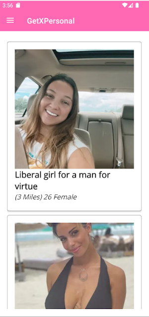 GetXPersonal Dating App Screenshot 0