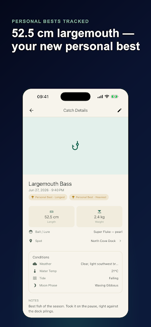 Fishing Log: Catch Tracker Screenshot 1