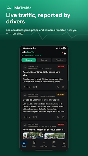 InfoTraffic: Travel Together Screenshot 2