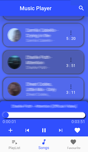 Music Player Screenshot 1