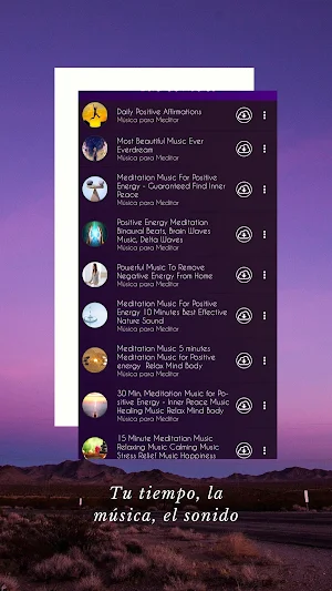 Música para dormir y meditar Screenshot 1