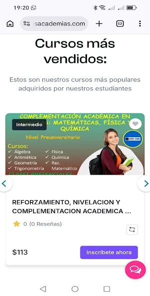 MIS ACADEMIAS Screenshot 1