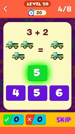 Math Duel: Two Player Math Game Screenshot 3