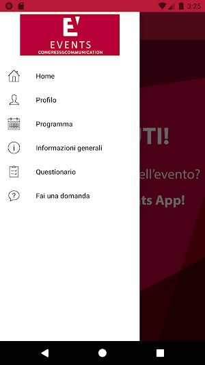 Events App! Screenshot 1