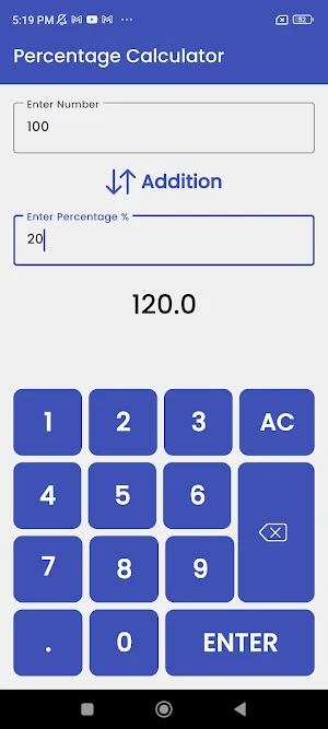 Percentage Calculator Pro Screenshot 1