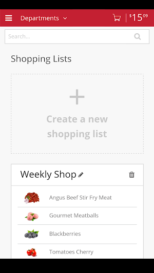goGroceri Screenshot 1